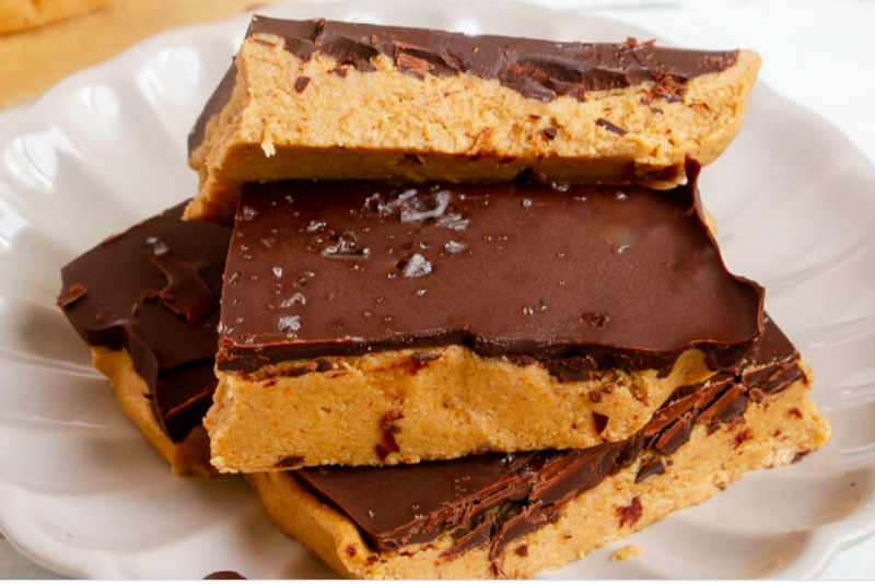 Salted Peanut Butter Dream Bars